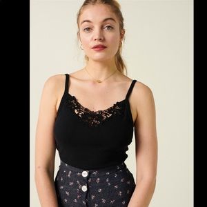 Rouje EUC Leonard Camisole Noir size 40